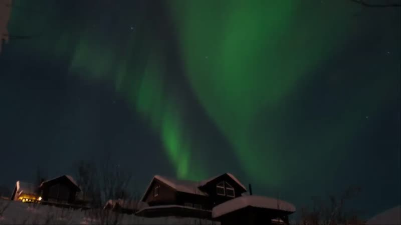 Aurora scene